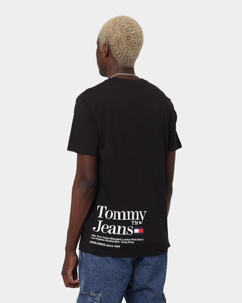 Tommy Jeans TJM Tommy Text T-Shirt Black