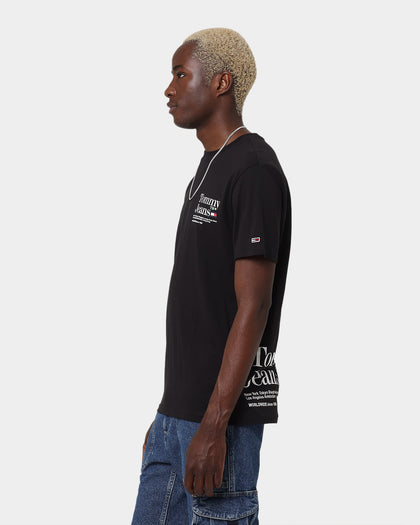 Tommy Jeans TJM Tommy Text T-Shirt Black