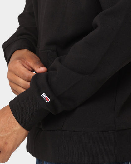 Tommy Jeans TJM Regular Athletic Logo Hoodie Black