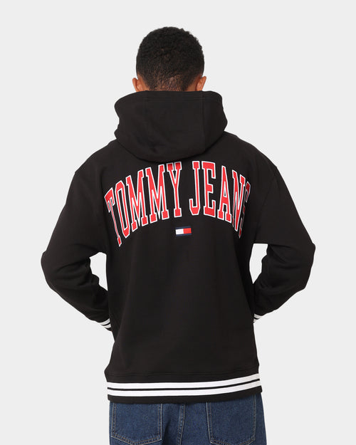Tommy Jeans TJM Relaxed Collegiate Hoodie Black