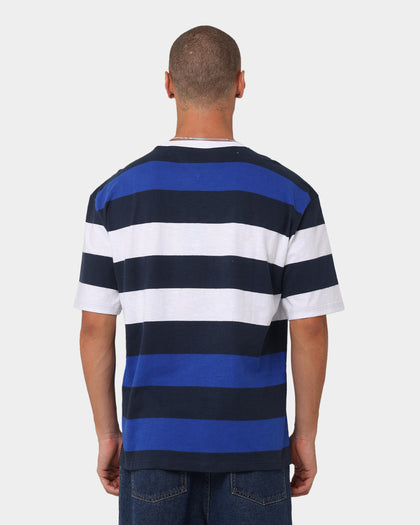 Tommy Jeans TJM Skater Serif Stripe T-Shirt Twilight Navy