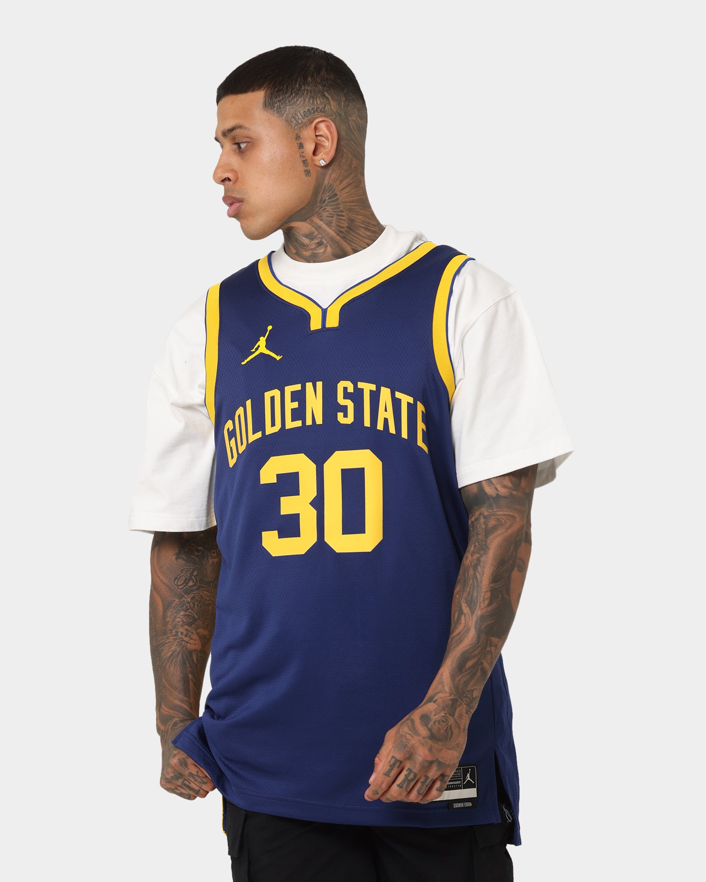 Jordan Stephen Curry Golden State Warriors #30 Statement Edition