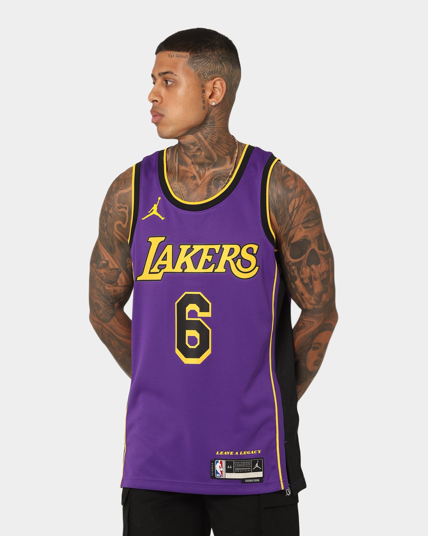 Jordan LeBron James Los Angeles Lakers #6 Statement Edition Jordan