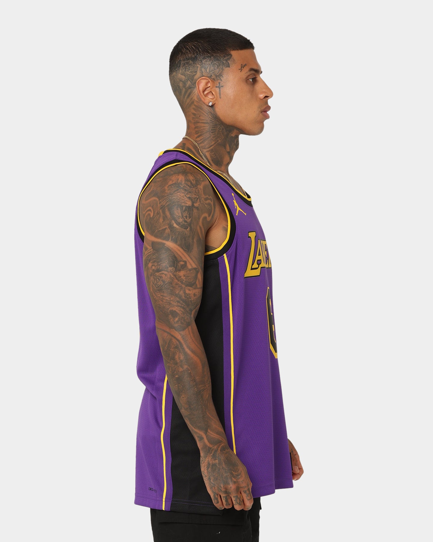 Jordan LeBron James Los Angeles Lakers #6 Statement Edition Jordan