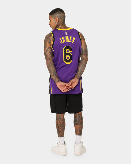 Jordan LeBron James Los Angeles Lakers #6 Statement Edition Jordan