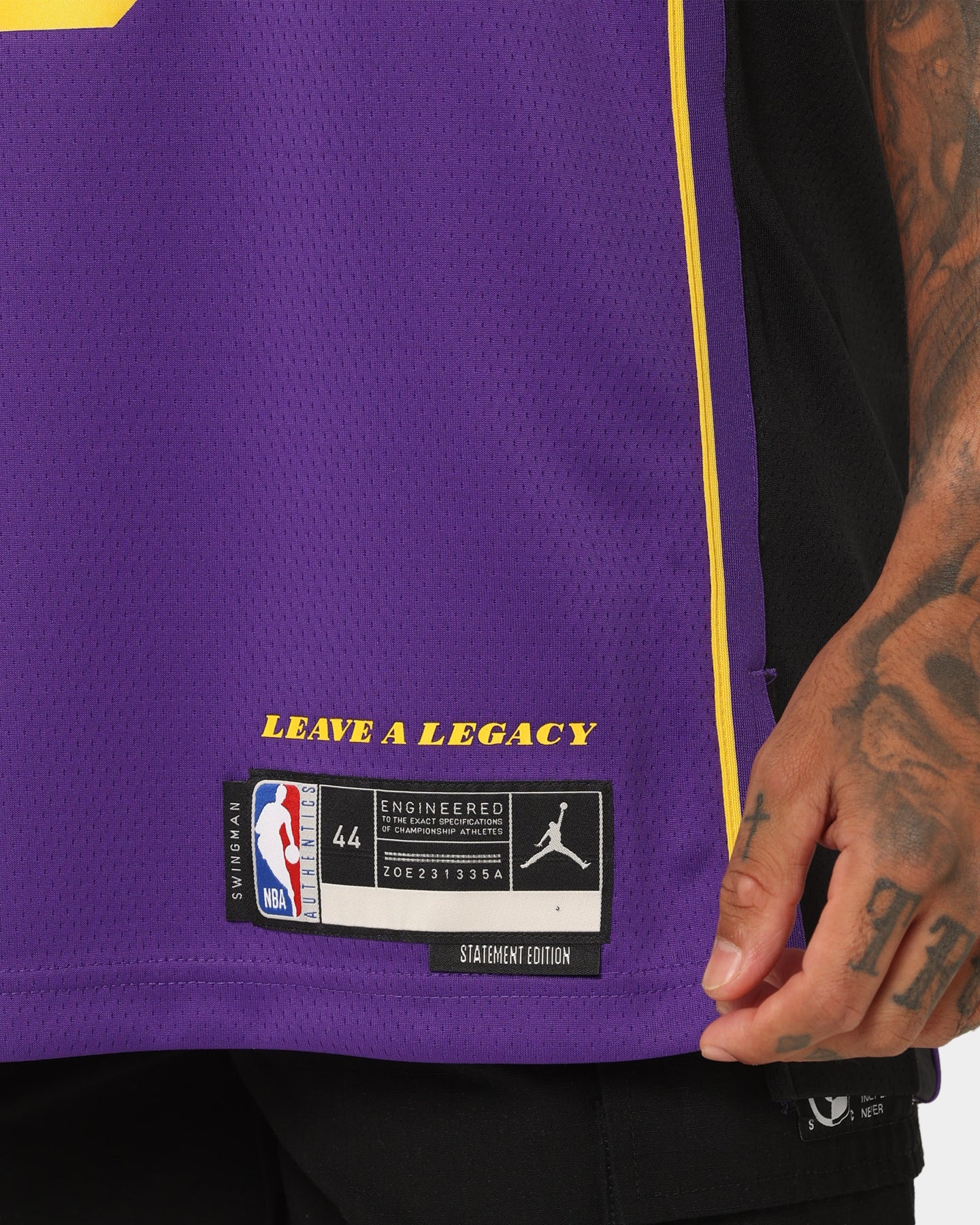 Jordan LeBron James Los Angeles Lakers #6 Statement Edition Jordan