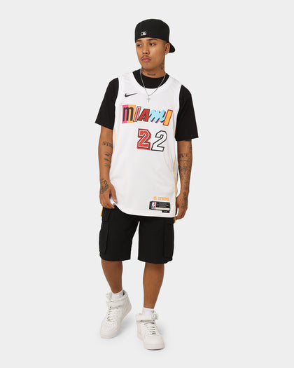 Nike Jimmy Butler Miami Heat #2 City Edition Nike Dri-FIT NBA Swingman Jersey White