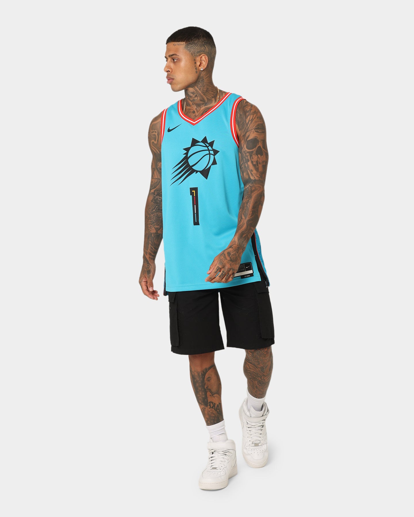 Nike Devin Booker Phoenix Suns #1 City Edition Nike Dri-FIT NBA