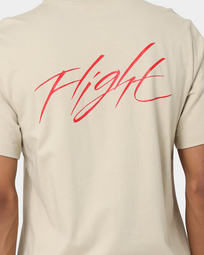 Jordan Flight Artist Series Graphic T-Shirt Rattan/White
