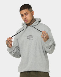 Jordan X Paris Saint-Germain Fleece Pullover Hoodie Dark Grey Heather