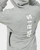 Jordan X Paris Saint-Germain Fleece Pullover Hoodie Dark Grey Heather
