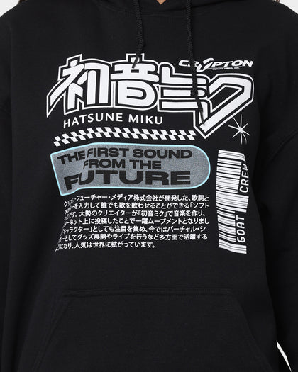 Goat Crew X Hatsune Miku Future Sound Hoodie Black
