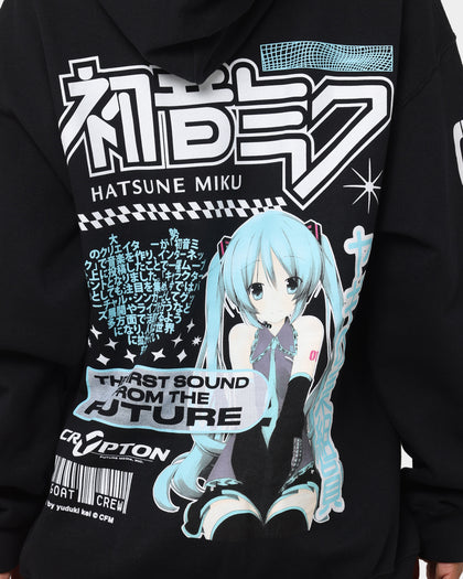Goat Crew X Hatsune Miku Future Sound Hoodie Black