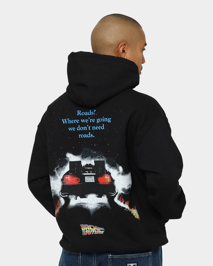 American Thrift X Back To The Future Back To The Future 1 Hoodie Black