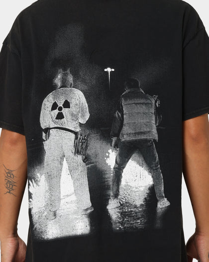 American Thrift X Back To The Future Back To The Future 1 Vintage T-Shirt Washed Black