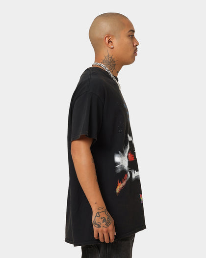 American Thrift X Back To The Future Back To The Future 1 Vintage T-Shirt Washed Black