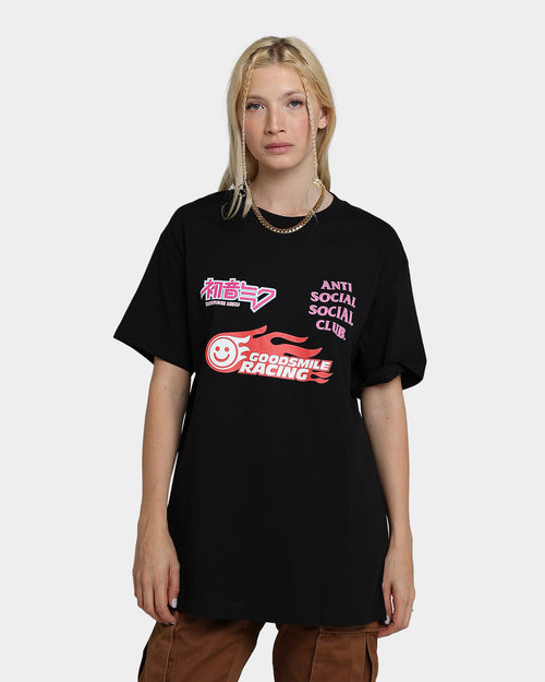 Anti Social Social Club Good Smile Racing T-Shirt Black