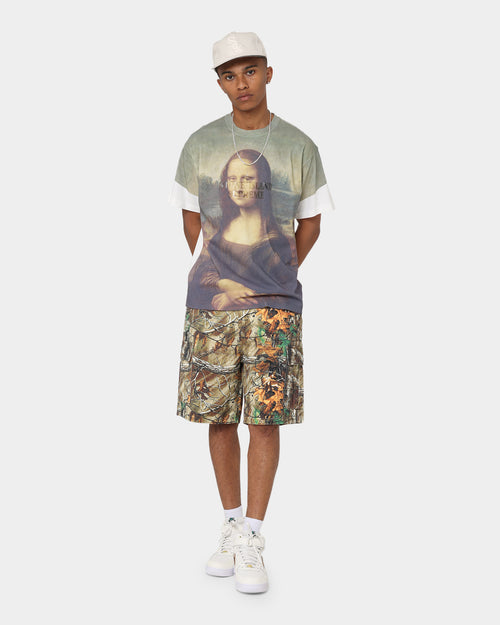 Supreme X Stone Island T-Shirt Print