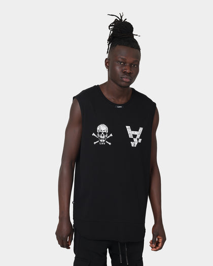 The Anti Order Skull Club Singlet Black/White