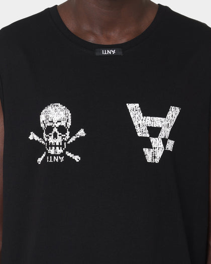 The Anti Order Skull Club Singlet Black/White
