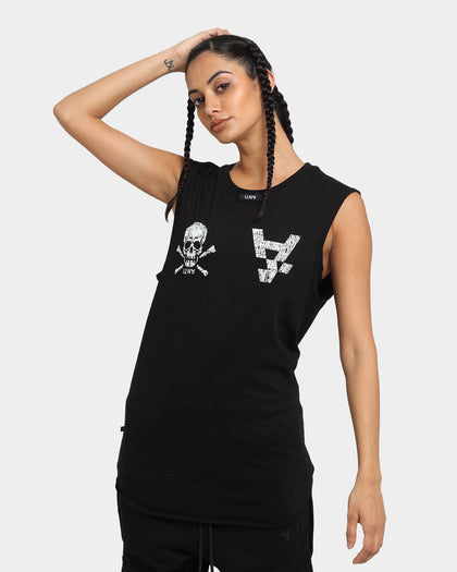 The Anti Order Skull Club Singlet Black/White
