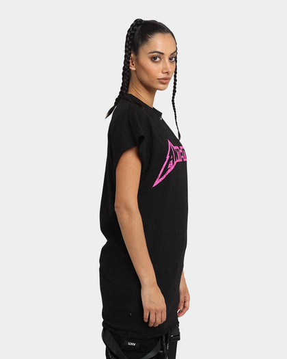 The Anti Order Heavy Metal Bat T-Shirt Black/Pink