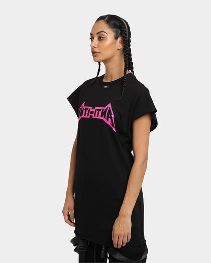 The Anti Order Heavy Metal Bat T-Shirt Black/Pink