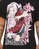 Goat Crew X Naruto Sakura CLR Vintage T-Shirt Washed Black