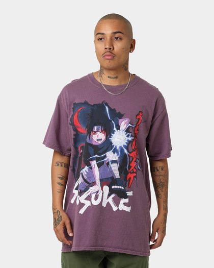 Goat Crew X Naruto Sasuke Premium CLR T-Shirt Wine