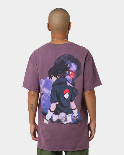 Goat Crew X Naruto Sasuke Premium CLR T-Shirt Wine