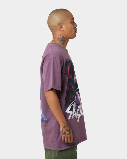 Goat Crew X Naruto Sasuke Premium CLR T-Shirt Wine