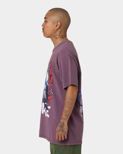 Goat Crew X Naruto Sasuke Premium CLR T-Shirt Wine