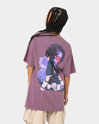 Goat Crew X Naruto Sasuke Premium CLR T-Shirt Wine