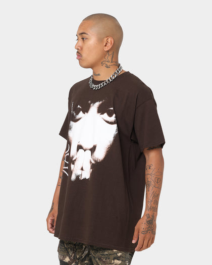 Tupac R U Still Down T-Shirt Dark Chocolate