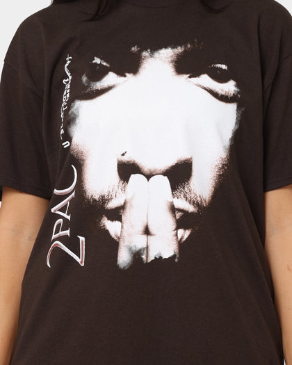 Tupac R U Still Down T-Shirt Dark Chocolate