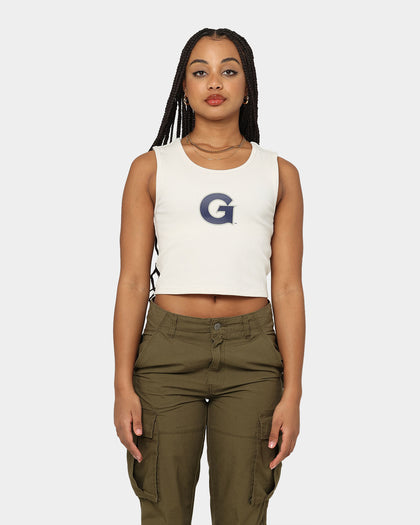 National Collegiate Athletic Association Women's Georgetown Hoyas Classic Rib Tank White Sand