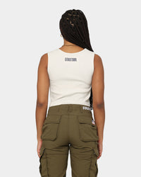 National Collegiate Athletic Association Women's Georgetown Hoyas Classic Rib Tank White Sand
