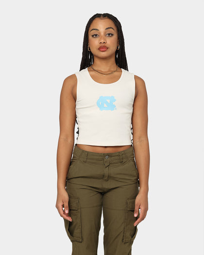National Collegiate Athletic Association Women's University of North Carolina Tar Heels Classic Rib Tank White Sand