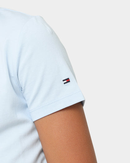 Tommy Hilfiger Kids' U Tommy Logo Short Sleeve T-Shirt Chambray Sky