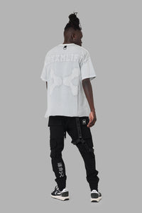 DXXMLife L-5 Txnal Oversized T-Shirt Grey/Grey