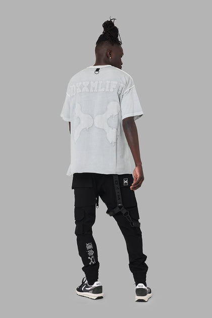 DXXMLife L-5 Txnal Oversized T-Shirt Grey/Grey