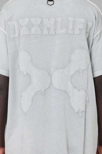 DXXMLife L-5 Txnal Oversized T-Shirt Grey/Grey