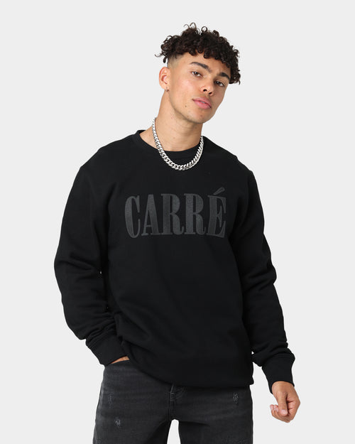 Carre Etoiles Premium Crewneck Black