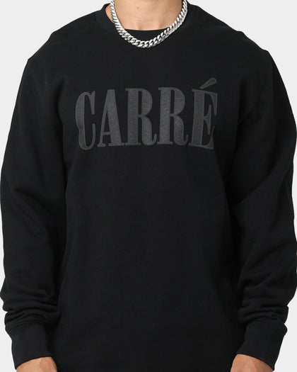 Carre Etoiles Premium Crewneck Black
