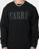 Carre Etoiles Premium Crewneck Black