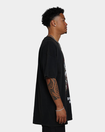 Rats Get Fat X Silent Hill Bubble Head Nurse Vintage T-Shirt Black Wash