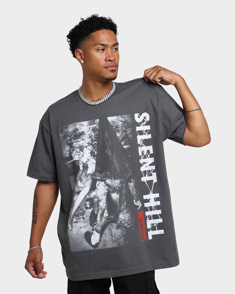 Rats Get Fat X Silent Hill Silent Hill TShirt Charcoal Culture Kings NZ