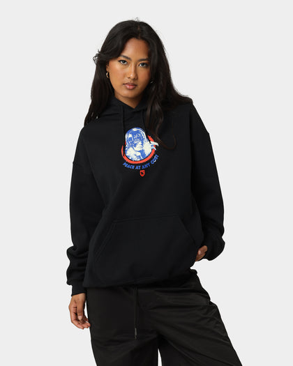 Goat Crew X Peacemaker Eat Peace MF Hoodie Black