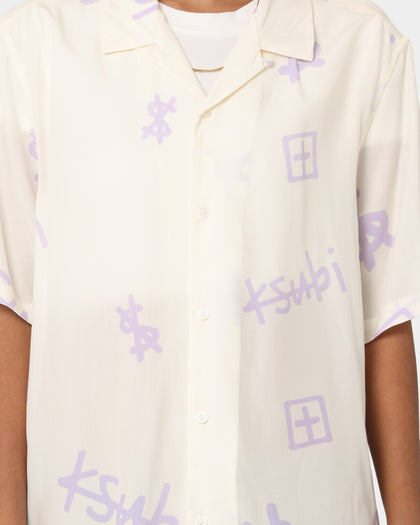 Ksubi Kash Box Resort Shirt White