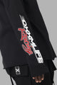 DXXMLife L-5 DXXM Racing Long Sleeve T-Shirt Black